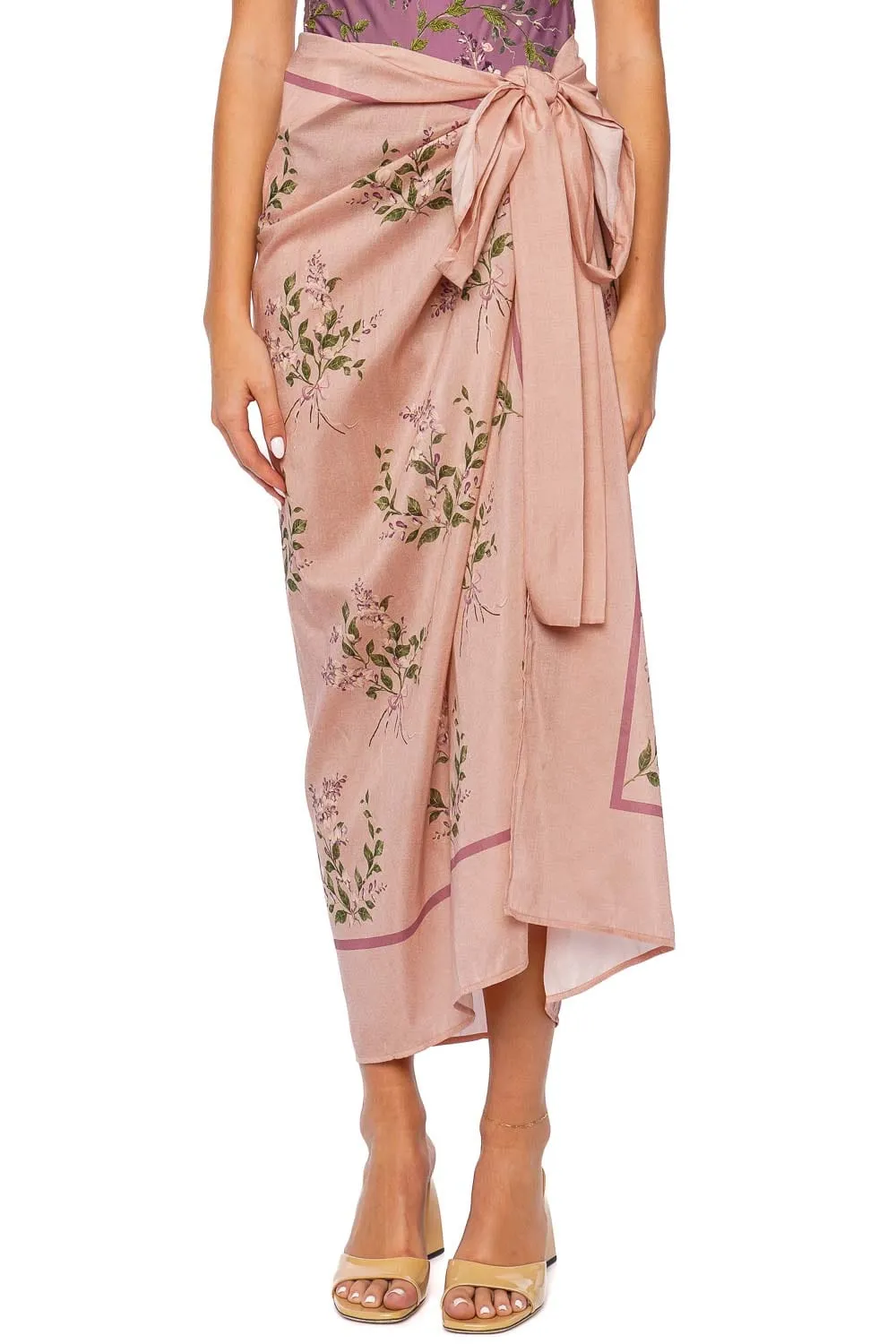 Lavanda Wisteria Pareo Cover Up