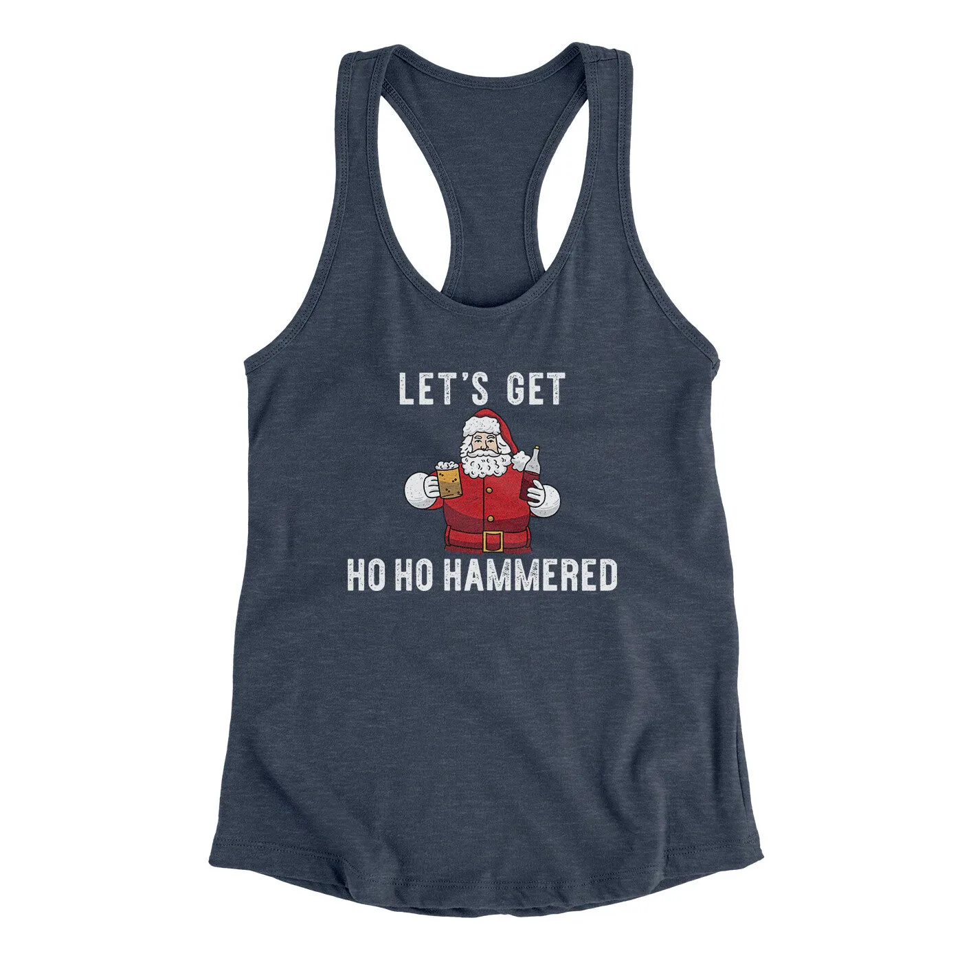 Lets Get Ho Ho Hammered Women's Racerback Tank