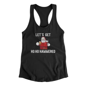 Lets Get Ho Ho Hammered Women's Racerback Tank