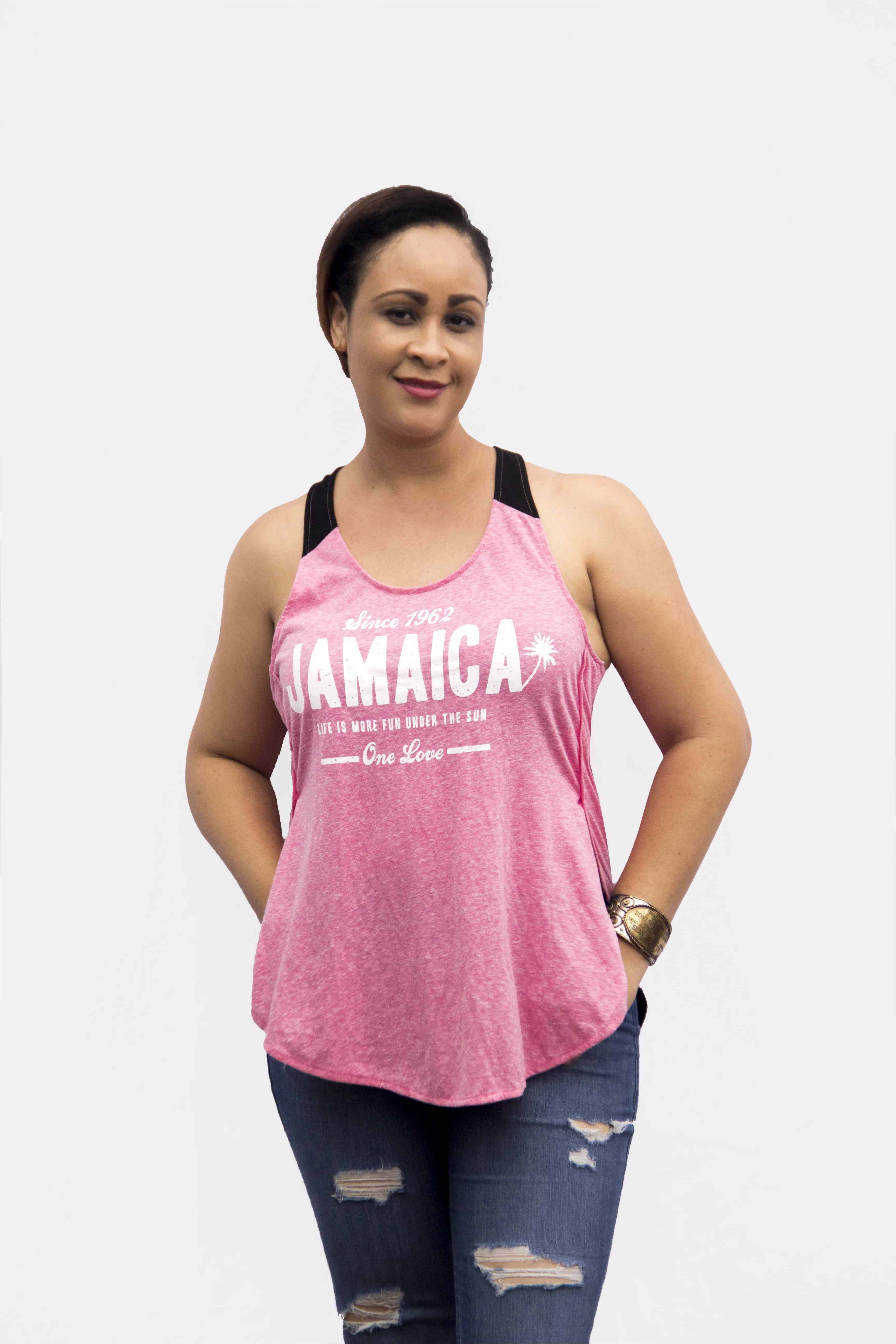 LIFESTYLE - JAMAICA ONE LOVE - LADIES TANK