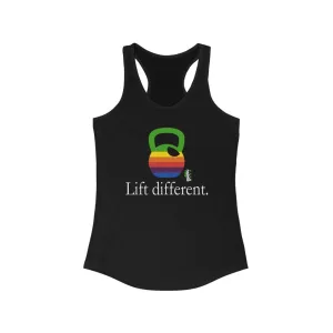 Lift different - Womens Racerback Tank Tops