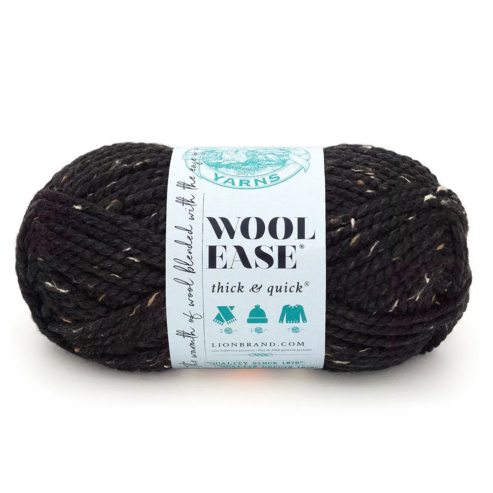 LION Wool Ease Thick & Quick Yarn - 170g - Super Bulky 6 - 97m (106yds)