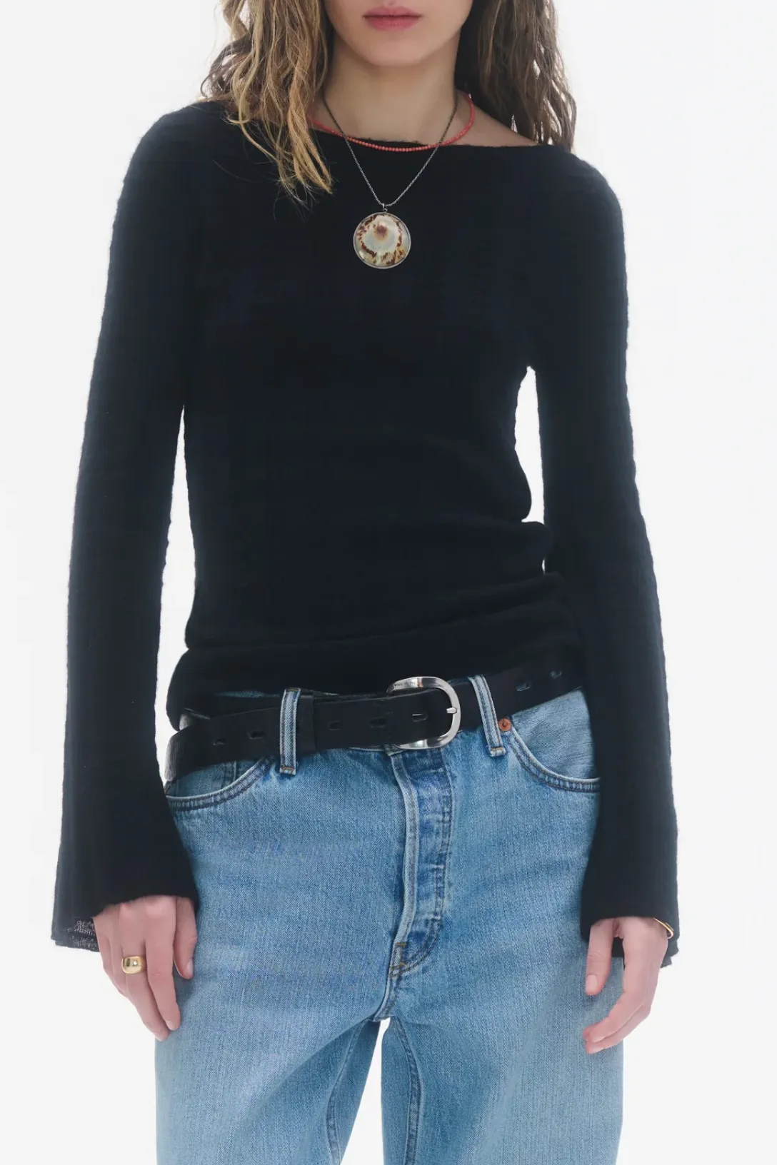 Long Sleeve Flare Top