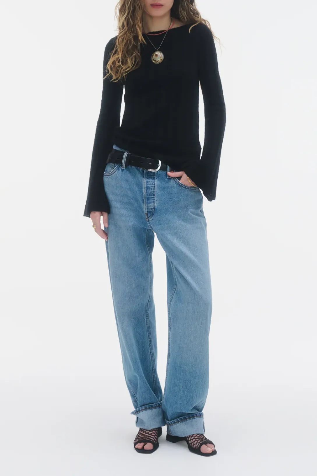 Long Sleeve Flare Top