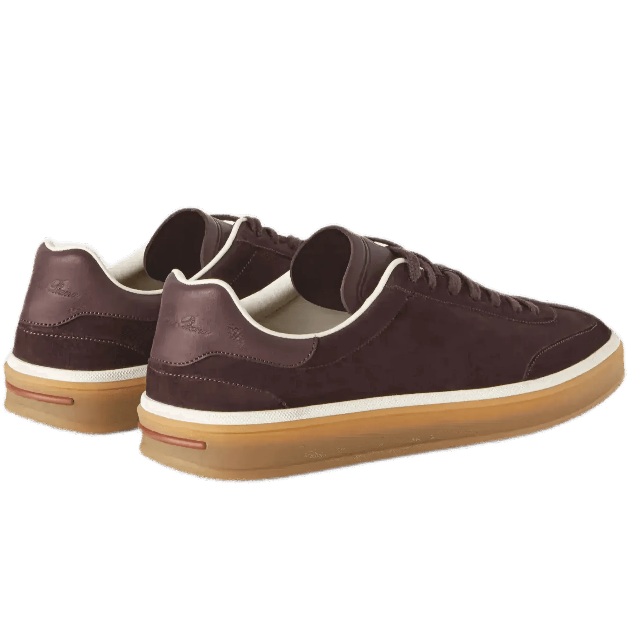 Loro Piana Men’s Tennis Walk Sneakers (Suede Calf Split)