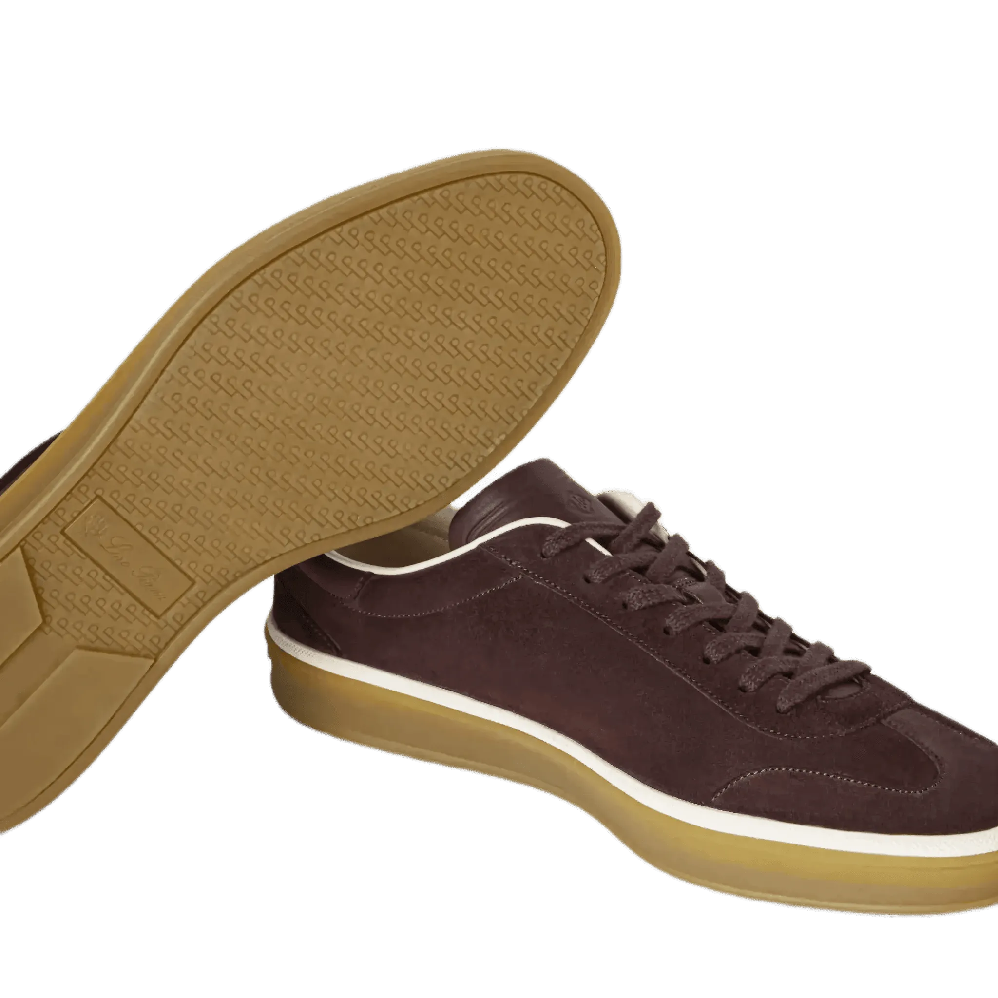 Loro Piana Men’s Tennis Walk Sneakers (Suede Calf Split)