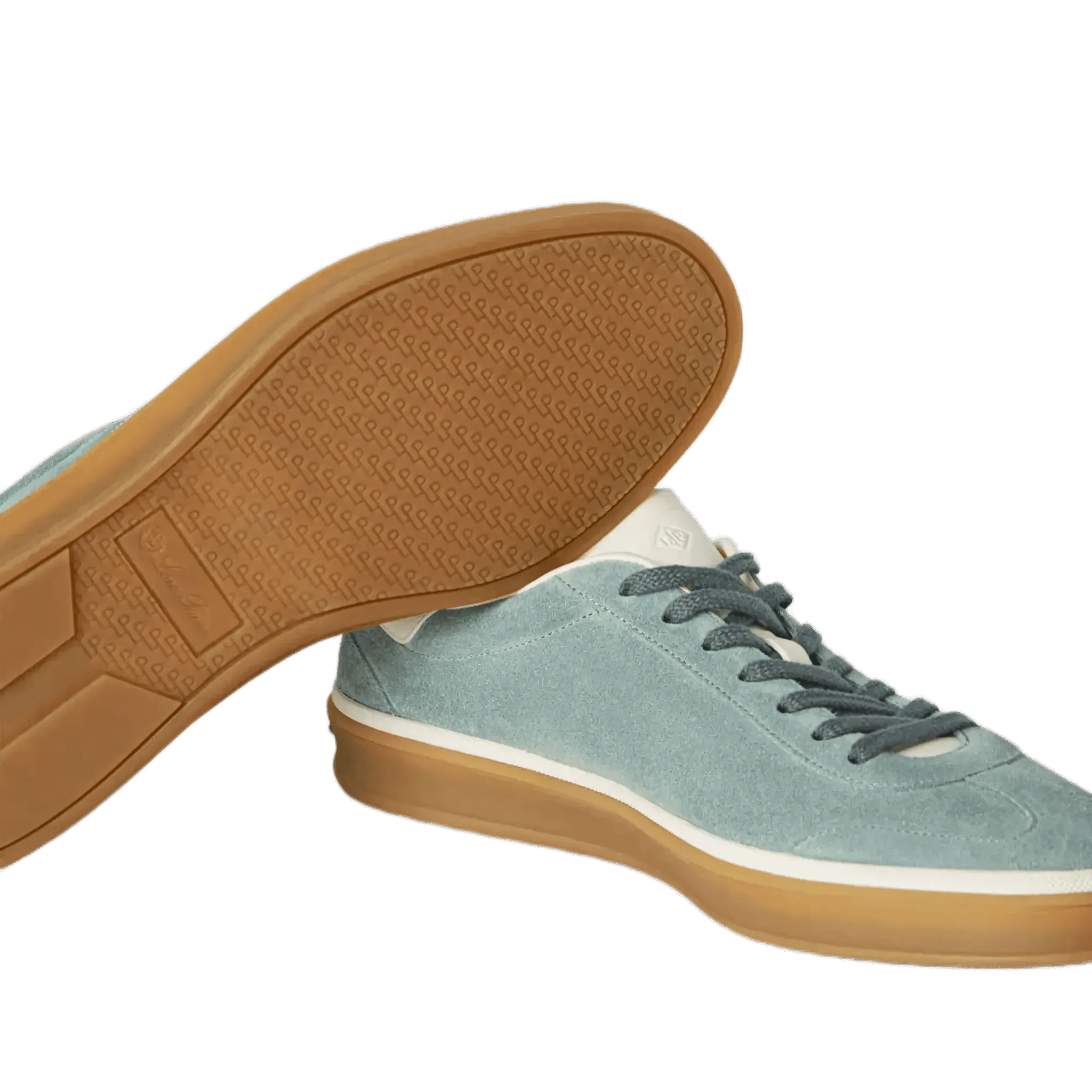 Loro Piana Men’s Tennis Walk Sneakers (Suede Calf Split)