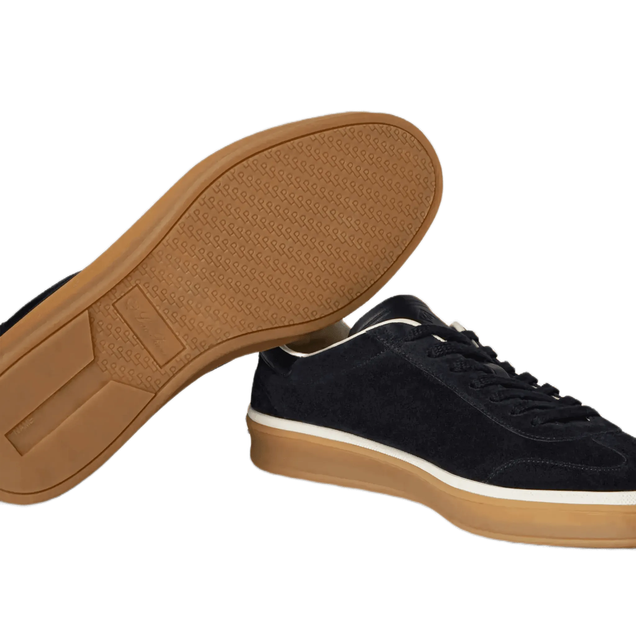 Loro Piana Men’s Tennis Walk Sneakers (Suede Calf Split)
