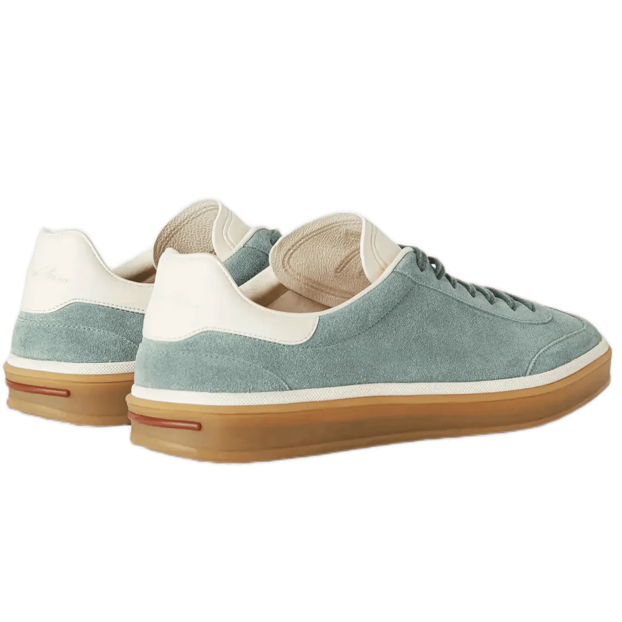 Loro Piana Men’s Tennis Walk Sneakers (Suede Calf Split)