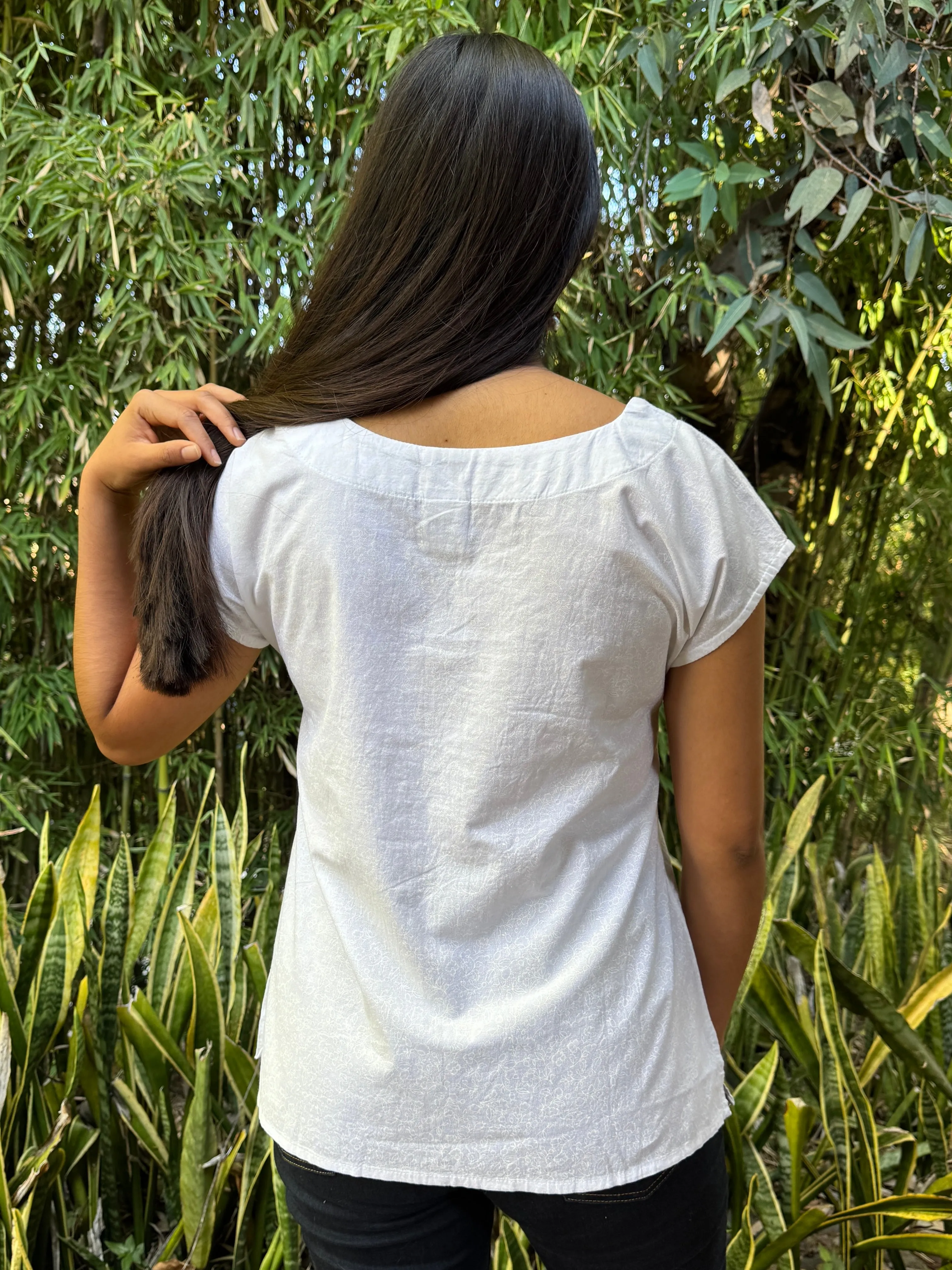 Lula White Tee