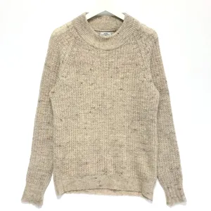 [M] Visvim Mock Neck Woven Sweater Wool Beige