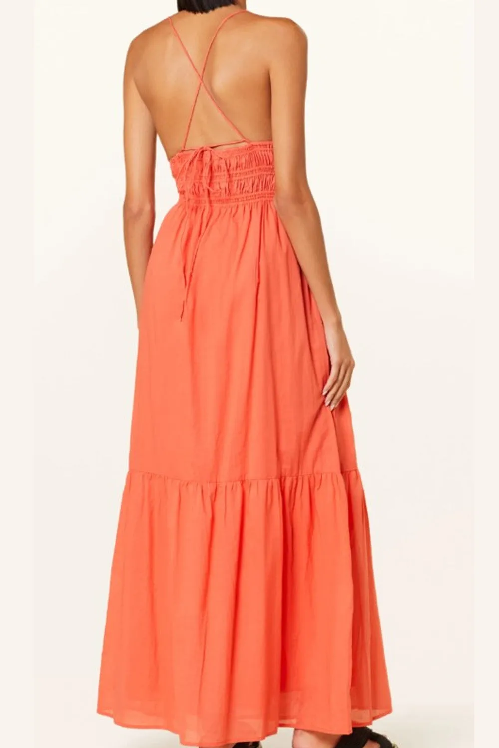 Majesty Orange Dress
