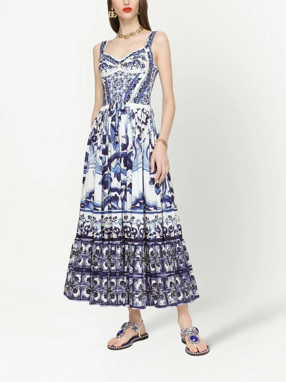 Majolica maxi dress