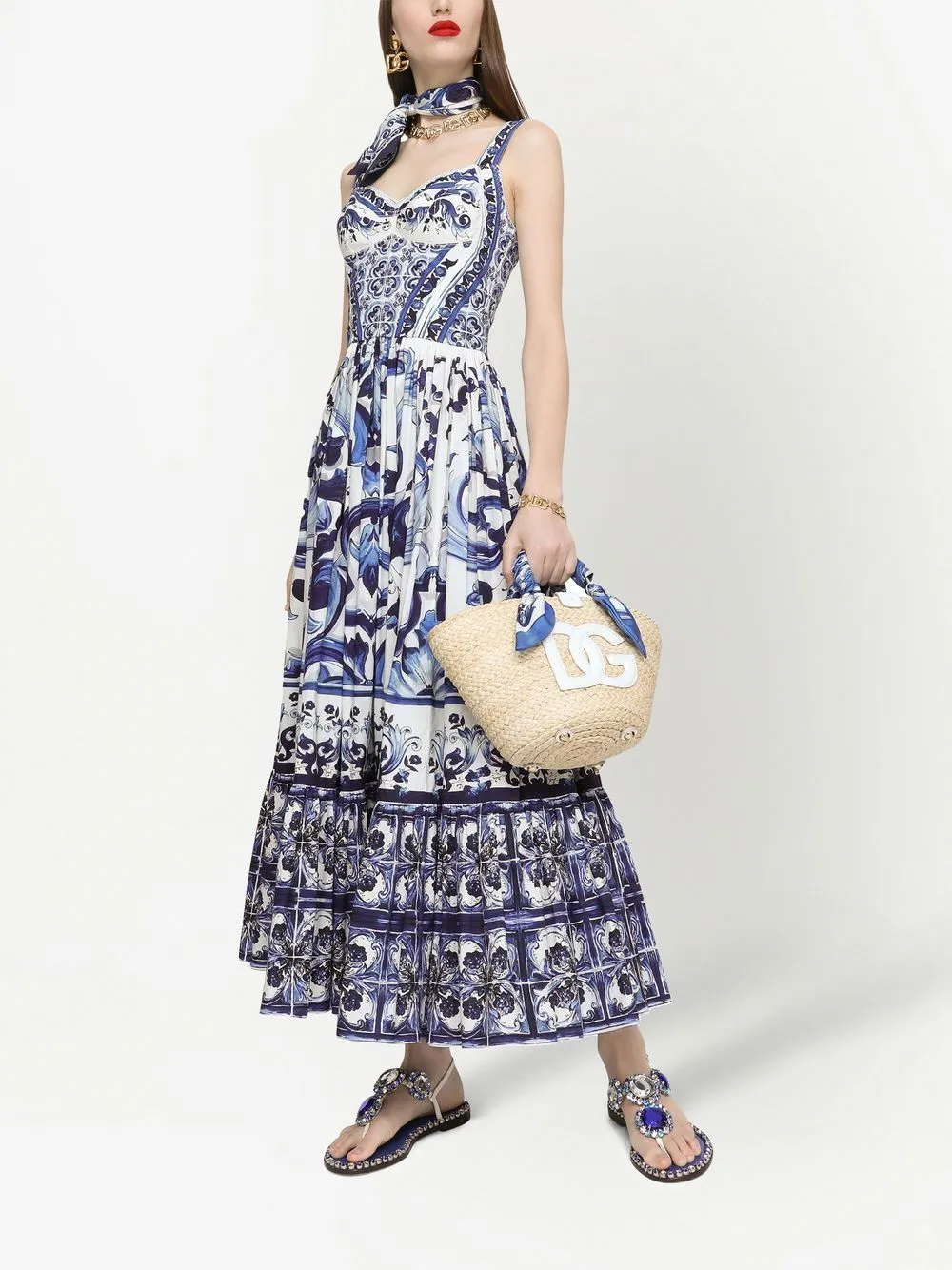 Majolica maxi dress