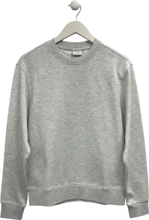 MANGO Grey Crew Neck Sweater UK XS