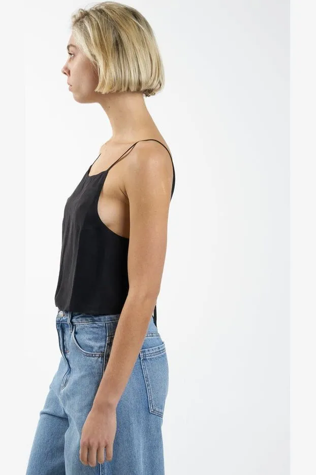 MANHATTEN JACQUARD CAMISOLE - ANTIQUE BLACK