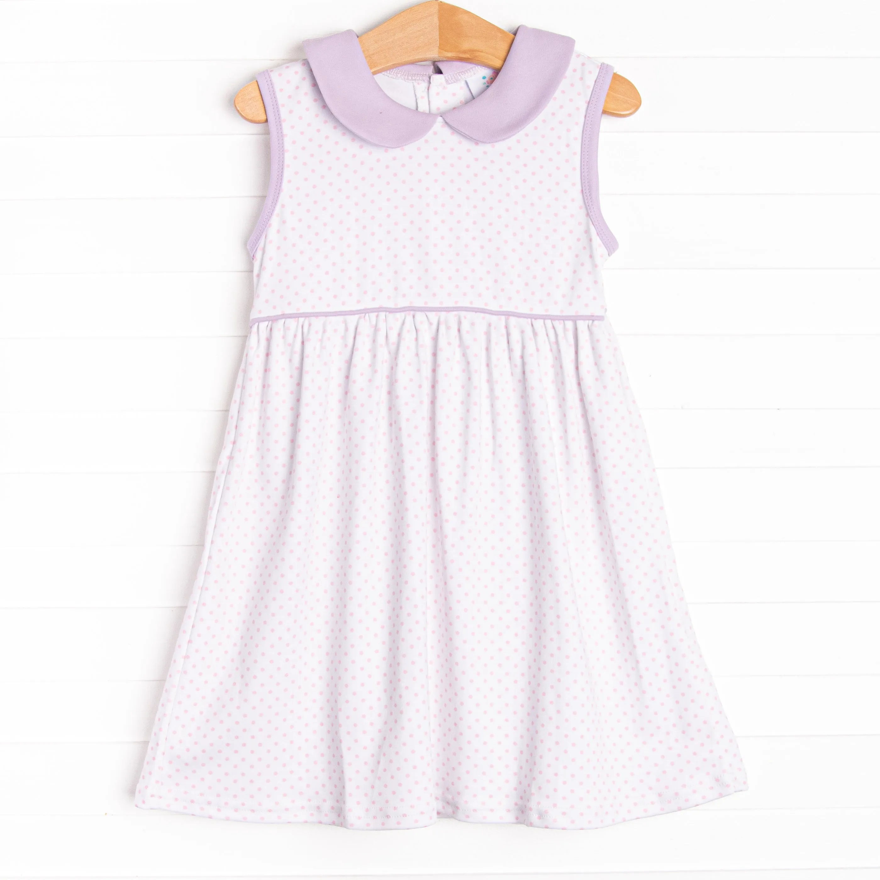 Marcella Pima Dress, Purple