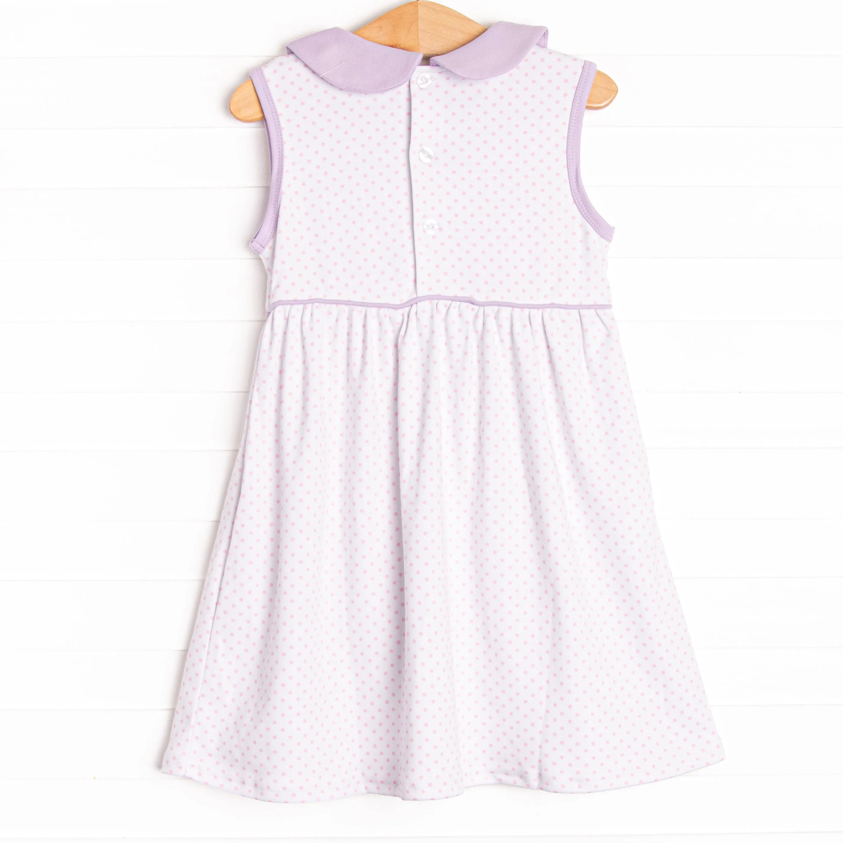 Marcella Pima Dress, Purple