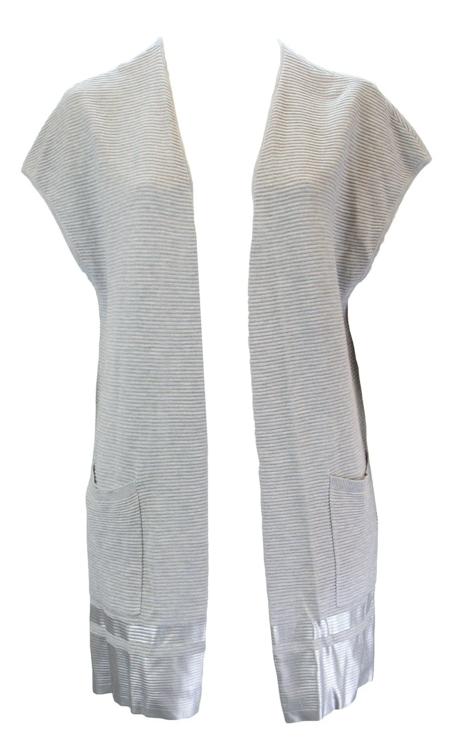 MARINA RINALDI Women's Mantegna Cap Sleeve Cardigan $340 NWT