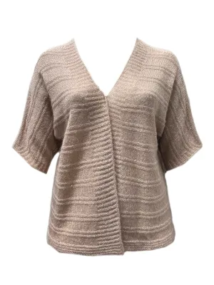 Marina Rinaldi Women's Pink Magia Knitted Cardigan NWT