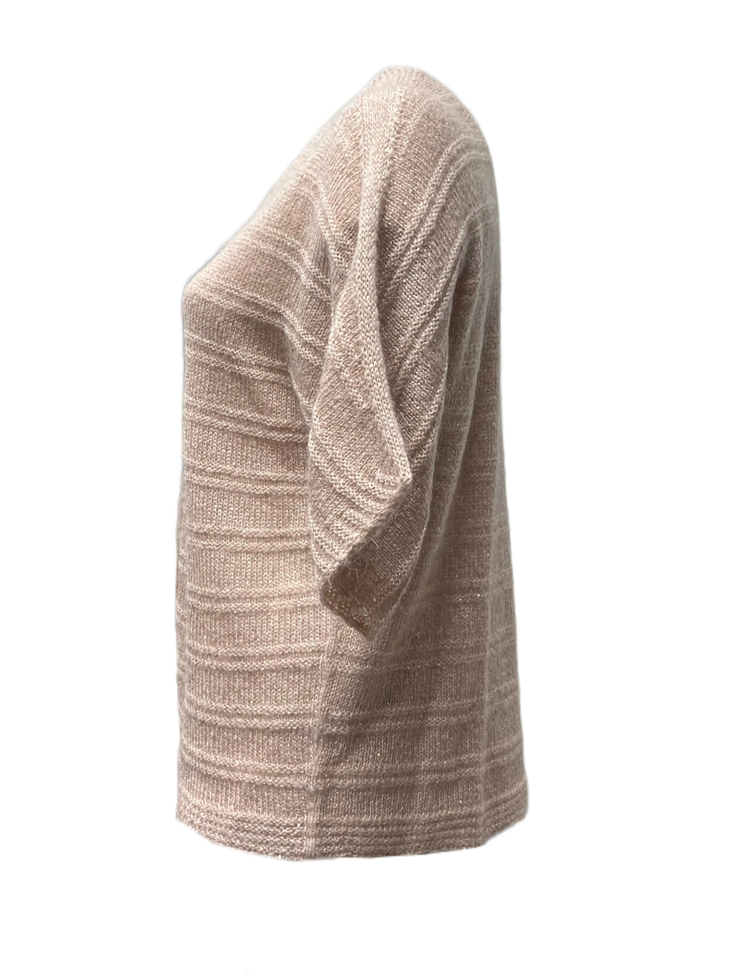 Marina Rinaldi Women's Pink Magia Knitted Cardigan NWT
