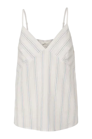 Marina Strap Top - Whisper white / Lotus / alaskan blue
