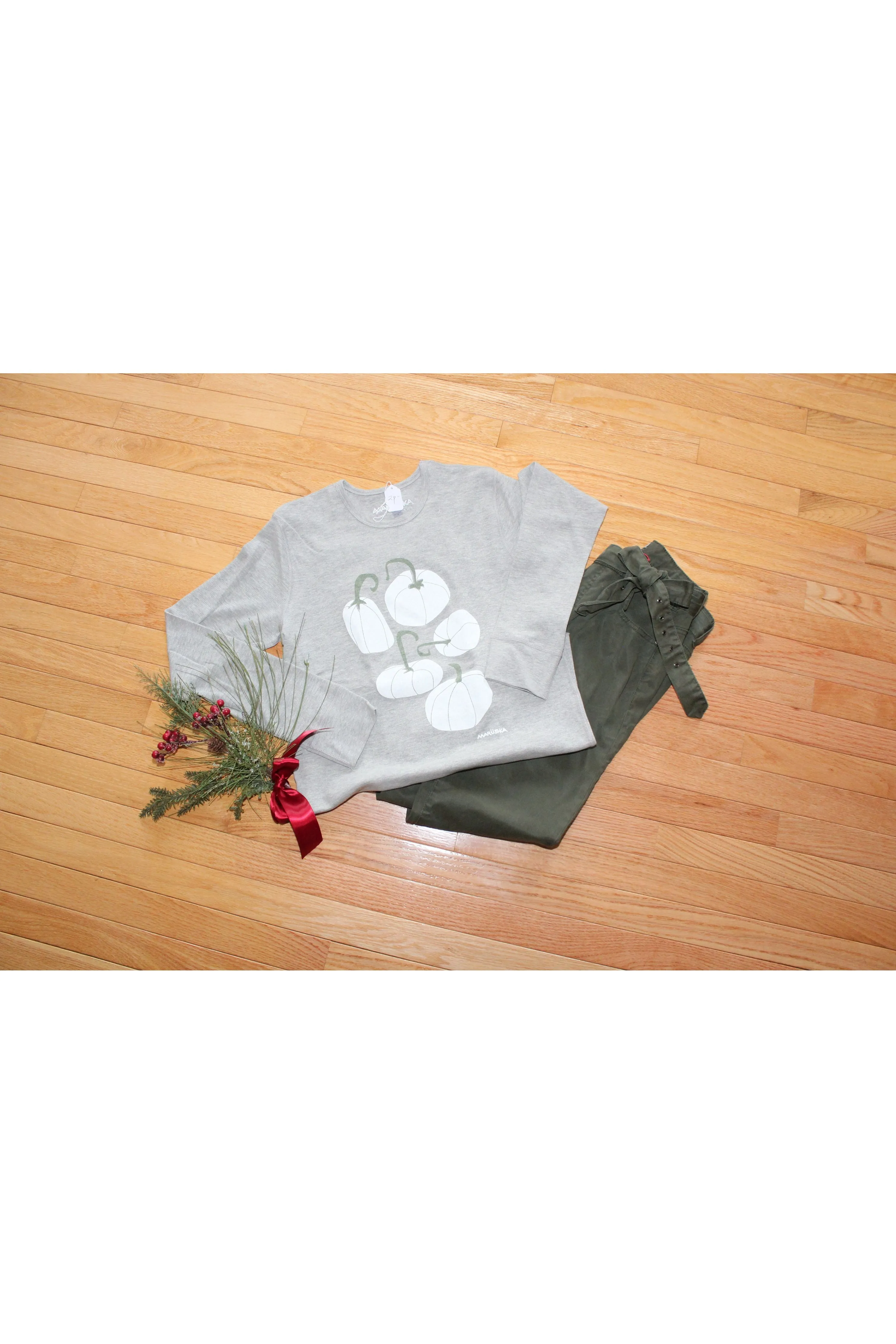 Marushka - Thermal Long Sleeve, Pumpkins