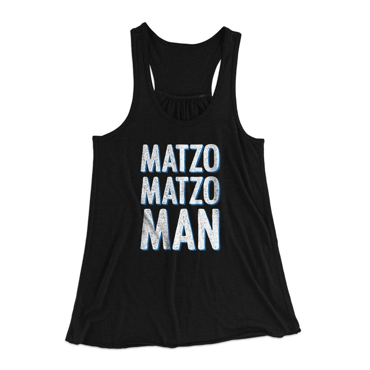 Matzo Matzo Man Women's Flowey Racerback Tank Top