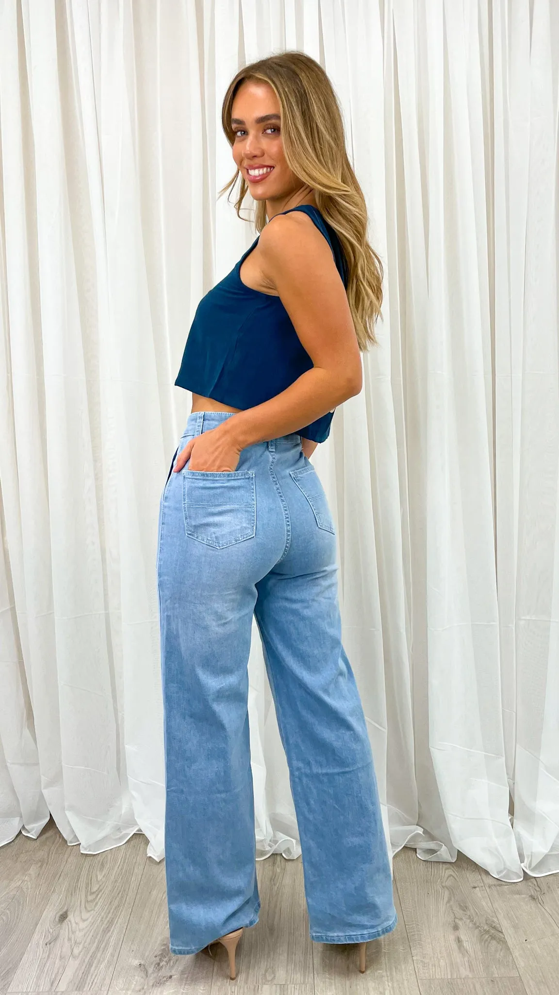 MEMPHIS TOP - NAVY