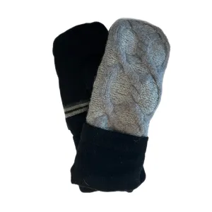 Men's Mittens Grey & Black | 323