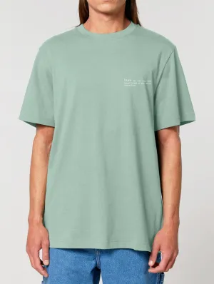 Men's Organic Cotton Relaxed Fit T-shirt | Aloe Green