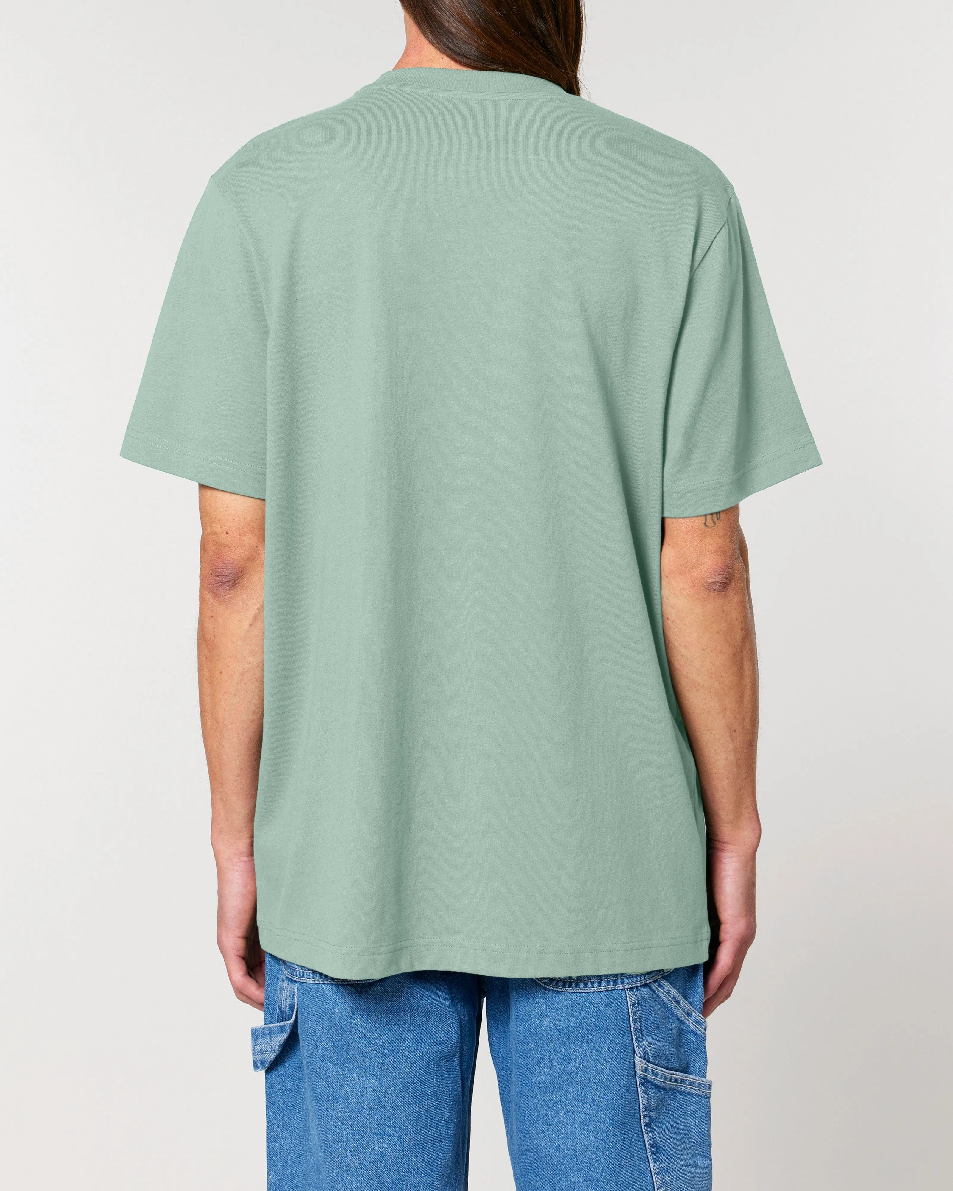 Men's Organic Cotton Relaxed Fit T-shirt | Aloe Green