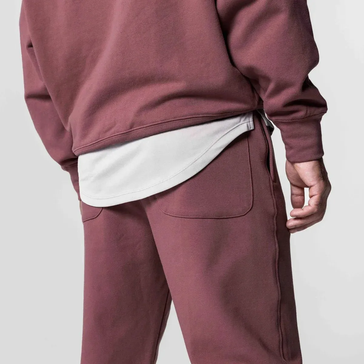 Men's Thick Cotton Training Sets Hoodie Casual Sports Pullover Hooded 2-piece Top with Pants Sweatshirts