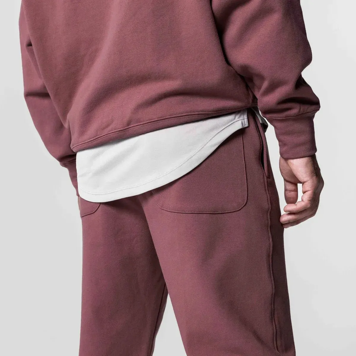 Men's Thick Cotton Training Sets Hoodie Casual Sports Pullover Hooded 2-piece Top with Pants Sweatshirts