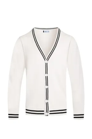 Men's Two Stripe Cardigan