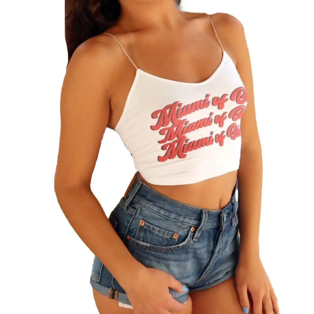 Miami University Spaghetti Tank