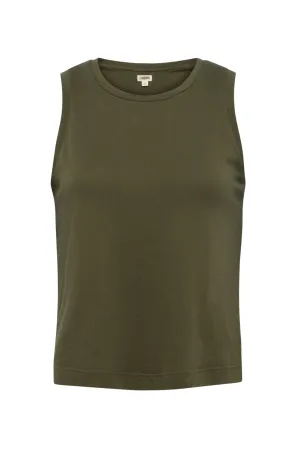 Mikaela Cotton Tank | Ivy Green