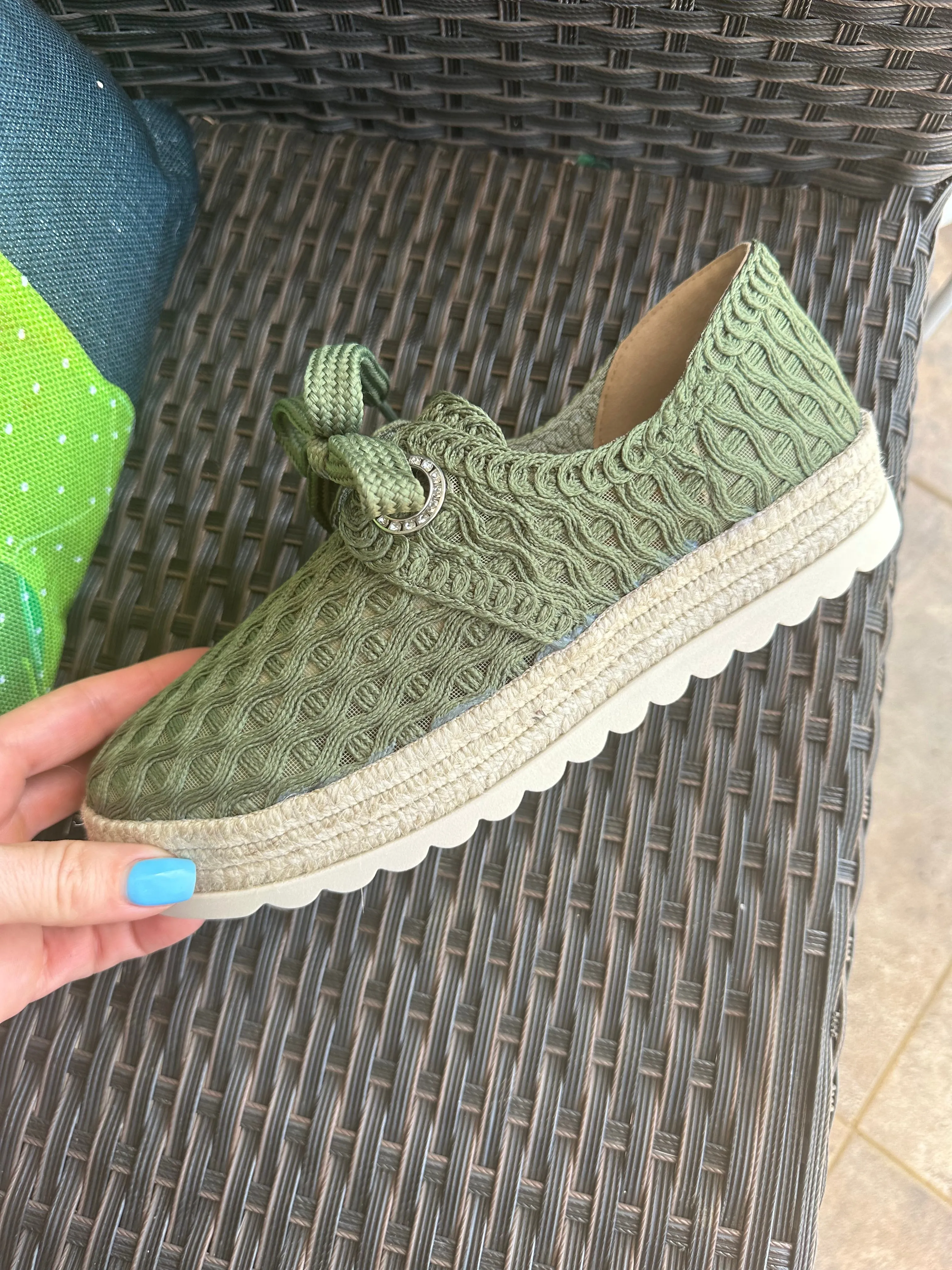Mila Love Rio Crochet Sneakers