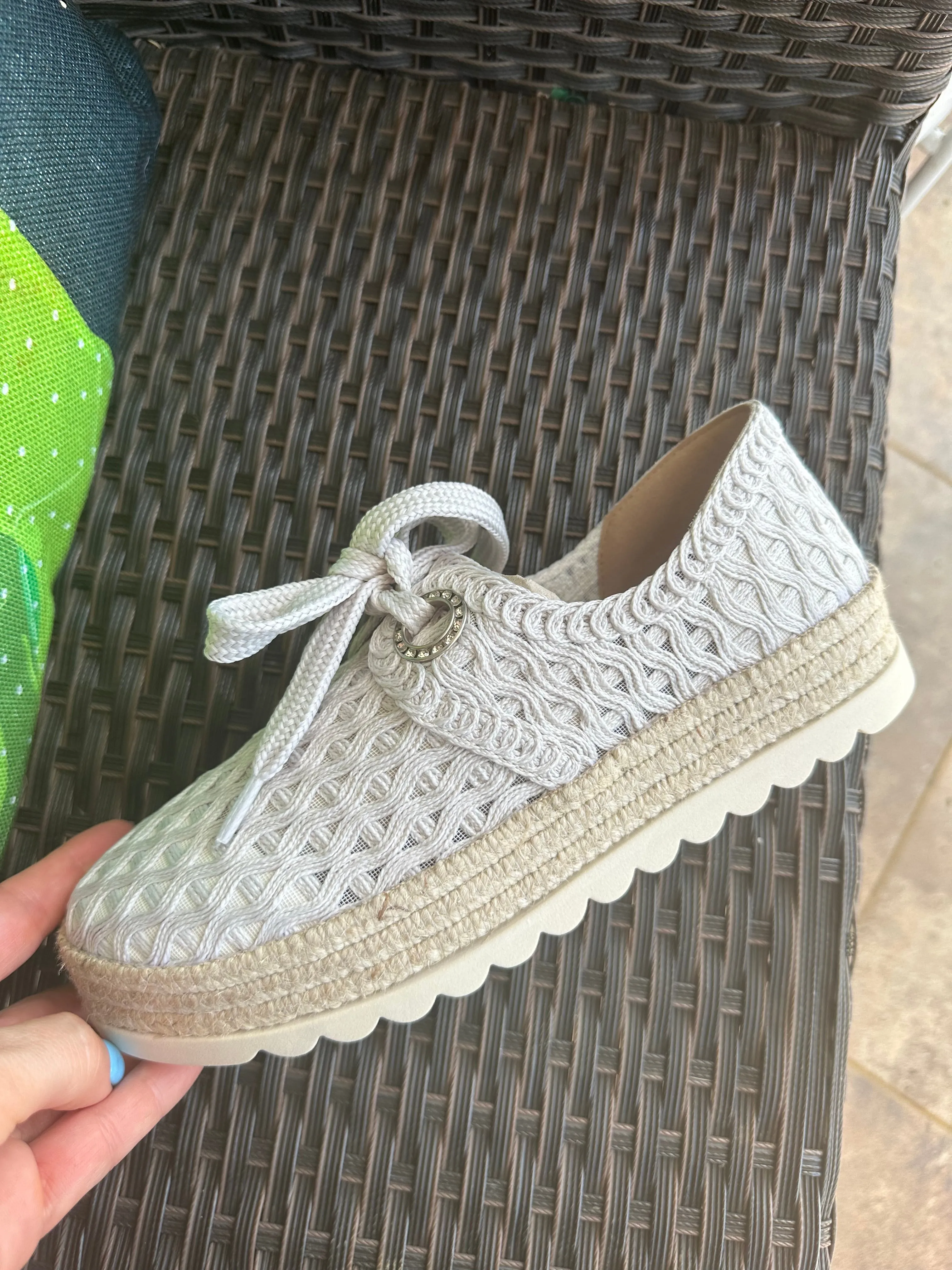 Mila Love Rio Crochet Sneakers