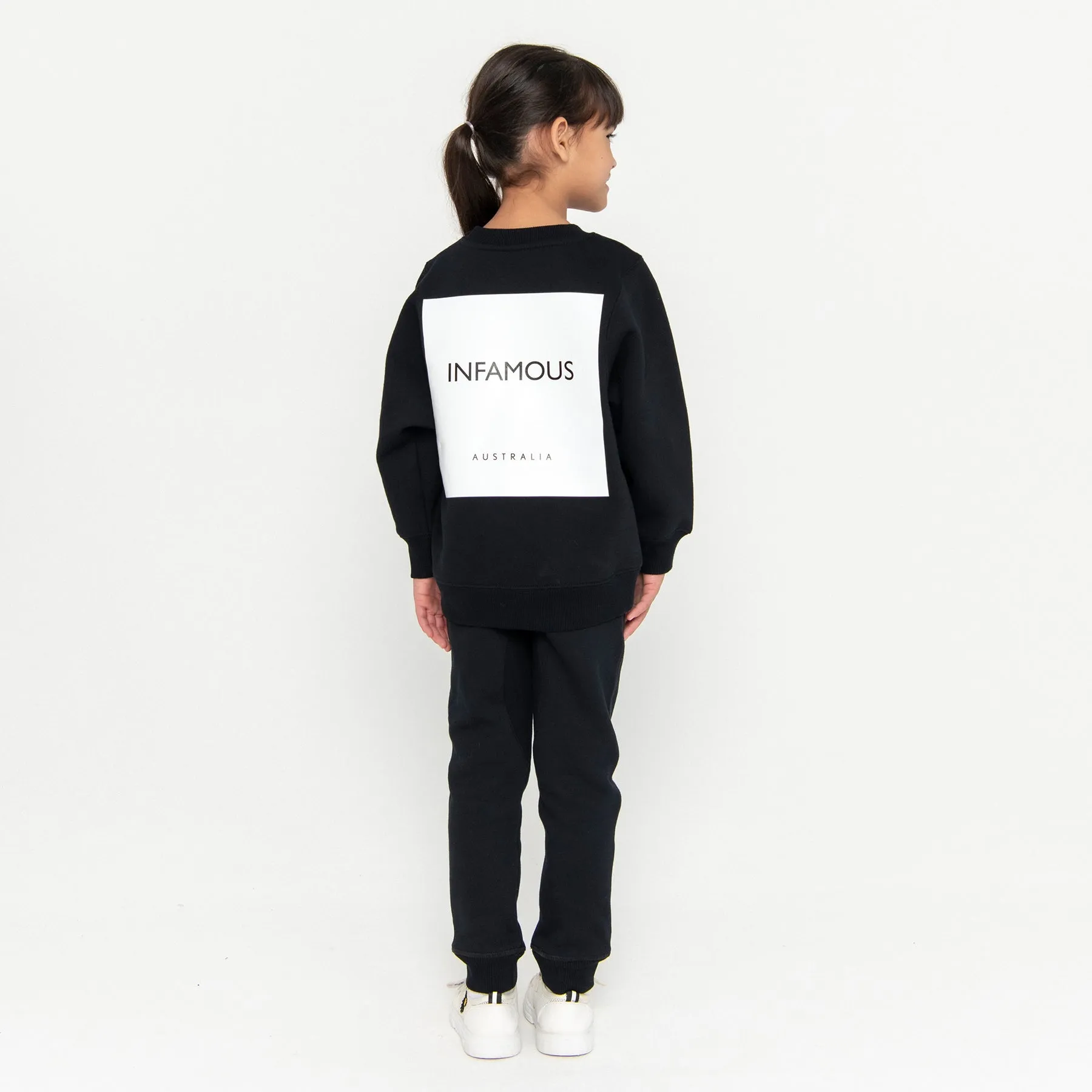 Mini Squared Up Sweatshirt Final Sale - Black