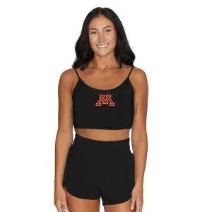 Minnesota Black Spaghetti Tank