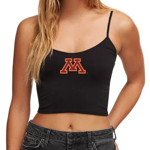 Minnesota Black Spaghetti Tank