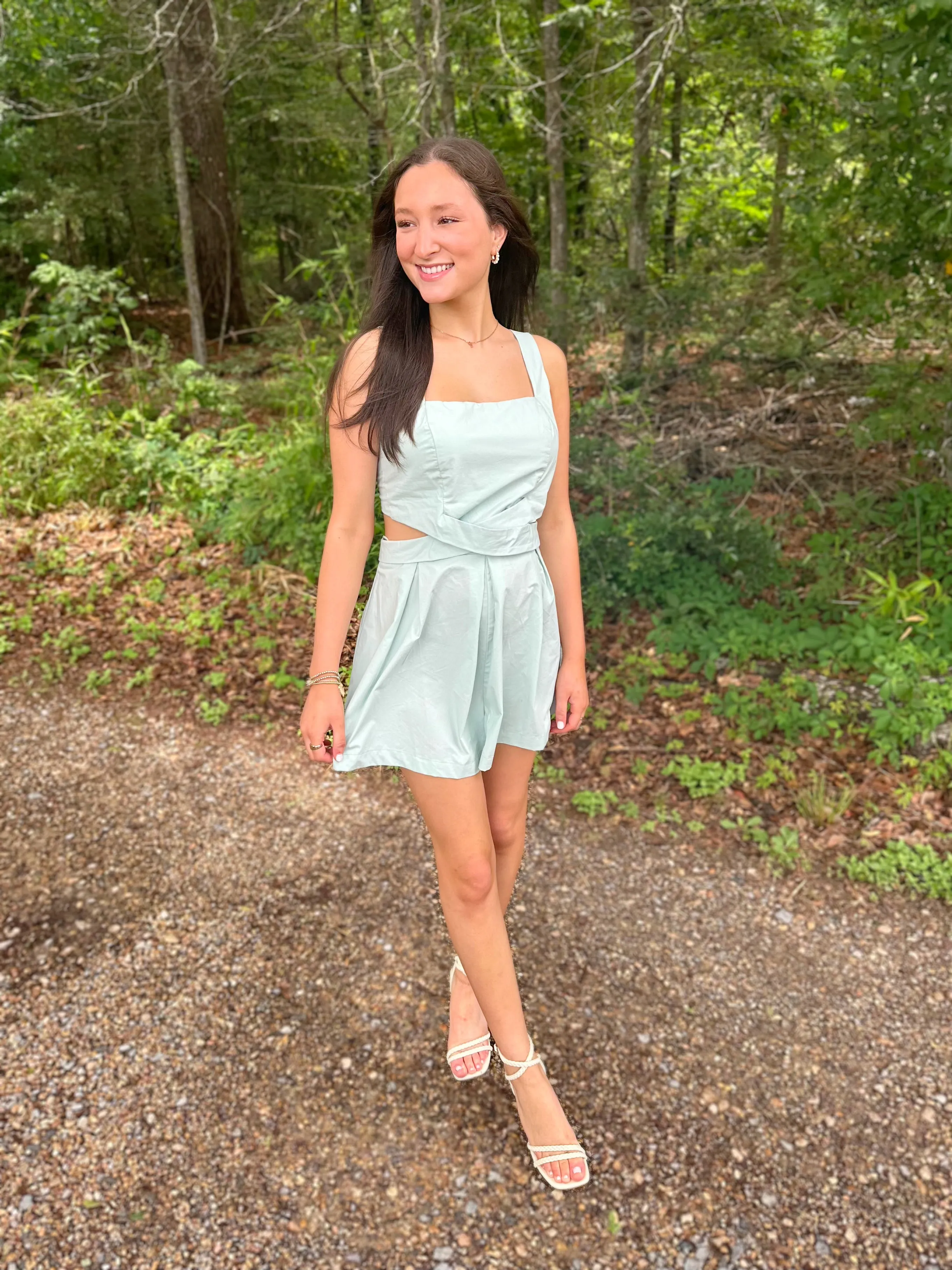 Mint to Be Romper