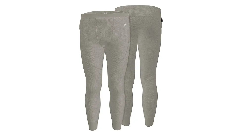Mobile Warming 7.4V Heated Thermick Baselayer Pant - Mens, Color: Light Gray
