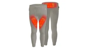 Mobile Warming 7.4V Heated Thermick Baselayer Pant - Mens, Color: Light Gray