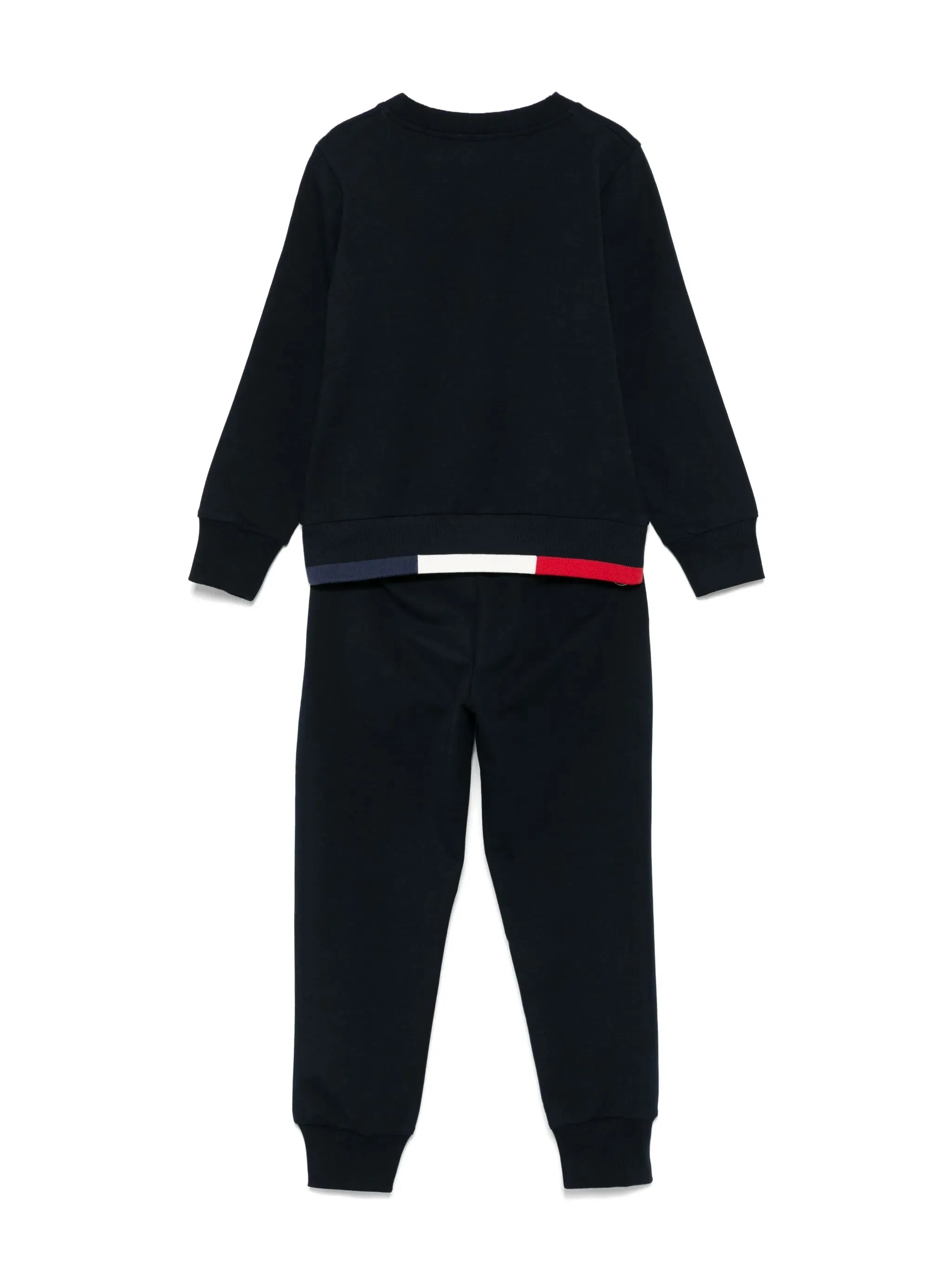MONCLER KIDS Boys Tricolor-Trimmed Tracksuit Set Night Blue
