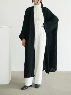 MONICA MAXI KNIT CARDIGAN