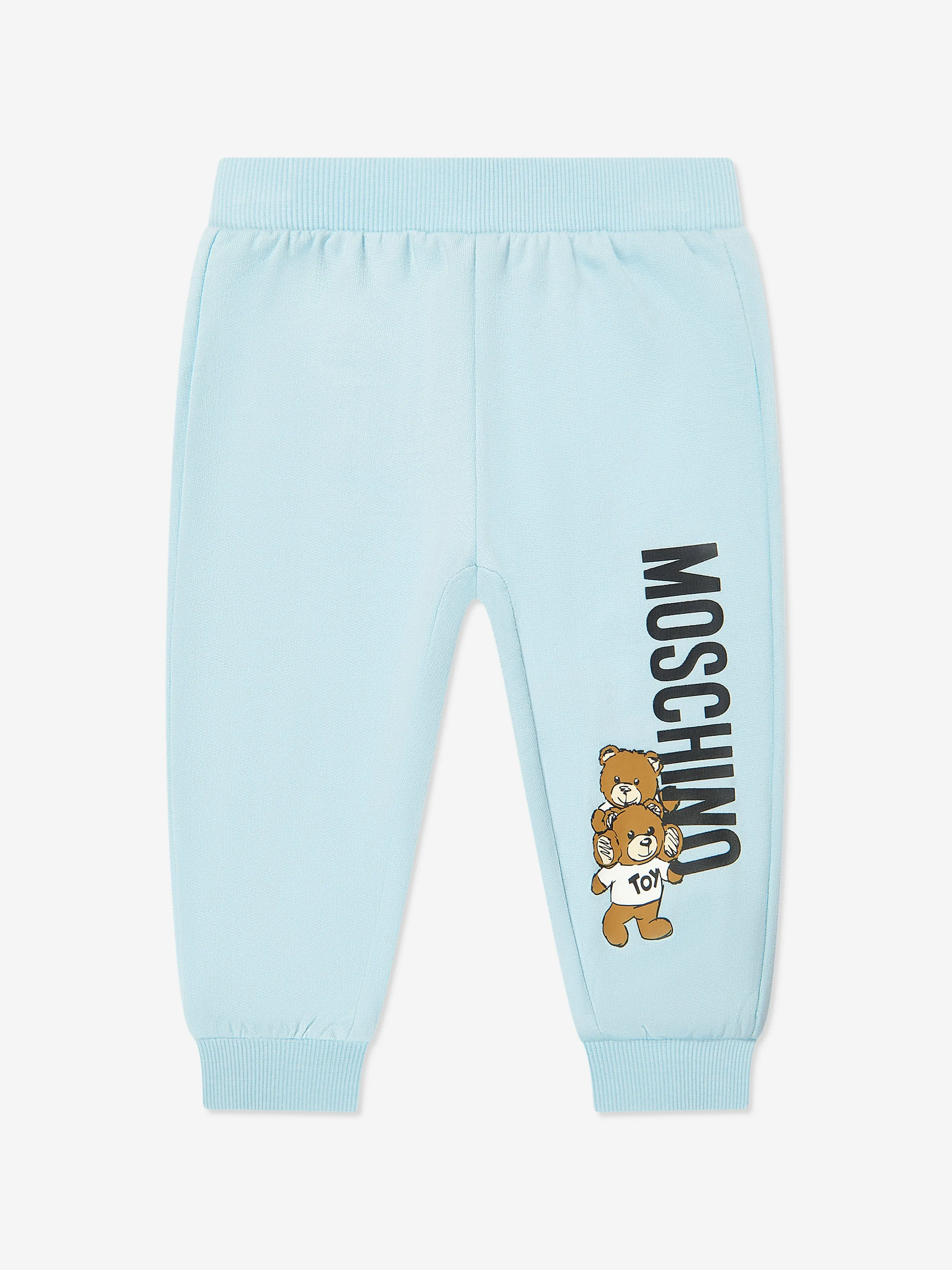 Moschino Baby Bear Logo Tracksuit in Blue