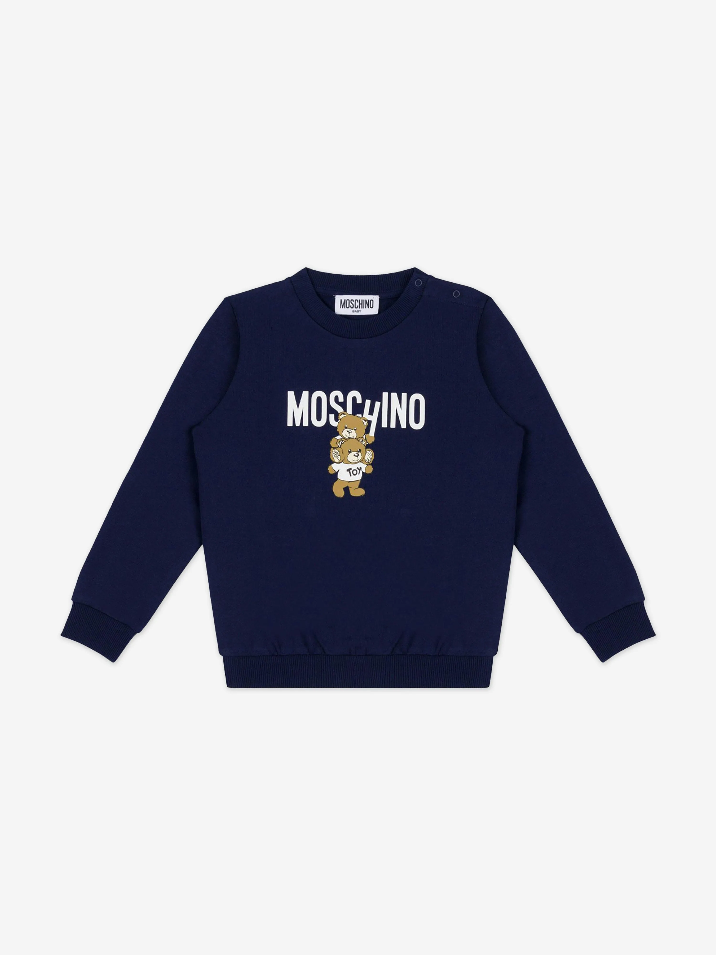 Moschino Baby Bear Logo Tracksuit in Navy