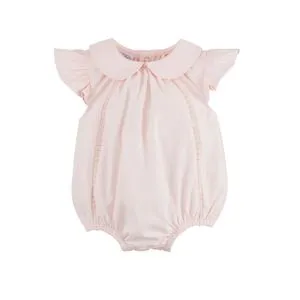 Mud Pie Pink Collared Poplin Bubble